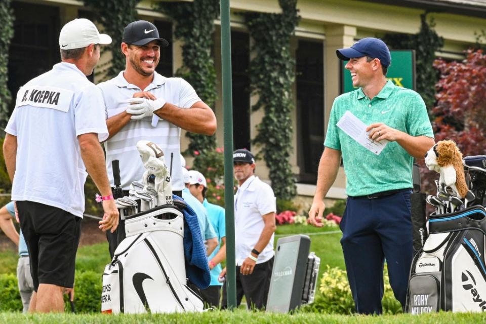 brooks koepka rory mcilroy golf pga tour liv