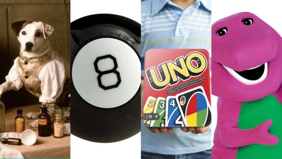 Mattel Cinematic Universe will bring movies around Wishbone, Magic 8 Ball, Uno, and Barney
