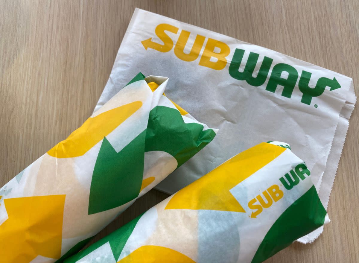 subway sandwiches