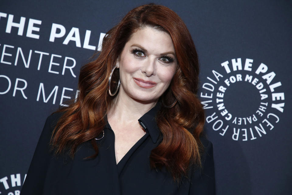 NEW YORK, NEW YORK - MAY 15:  Debra Messing attends The Paley Honors: A Gala Tribute To LGBTQ at The Ziegfeld Ballroom on May 15, 2019 in New York City. (Photo by John Lamparski/Getty Images)