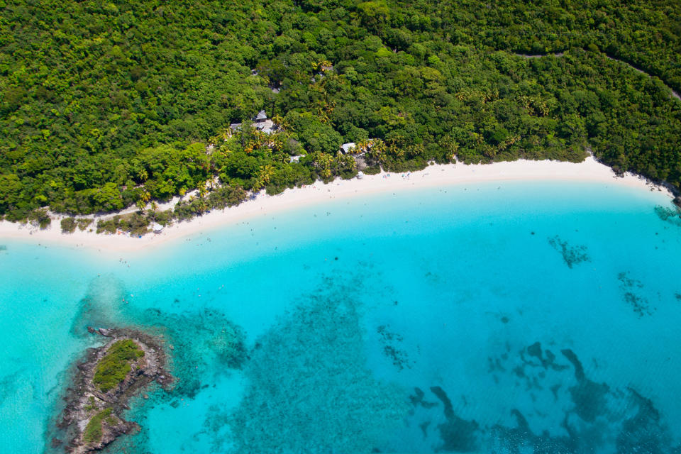 Trunk Bay auf den Virgin Islands (Bild: Getty Images)