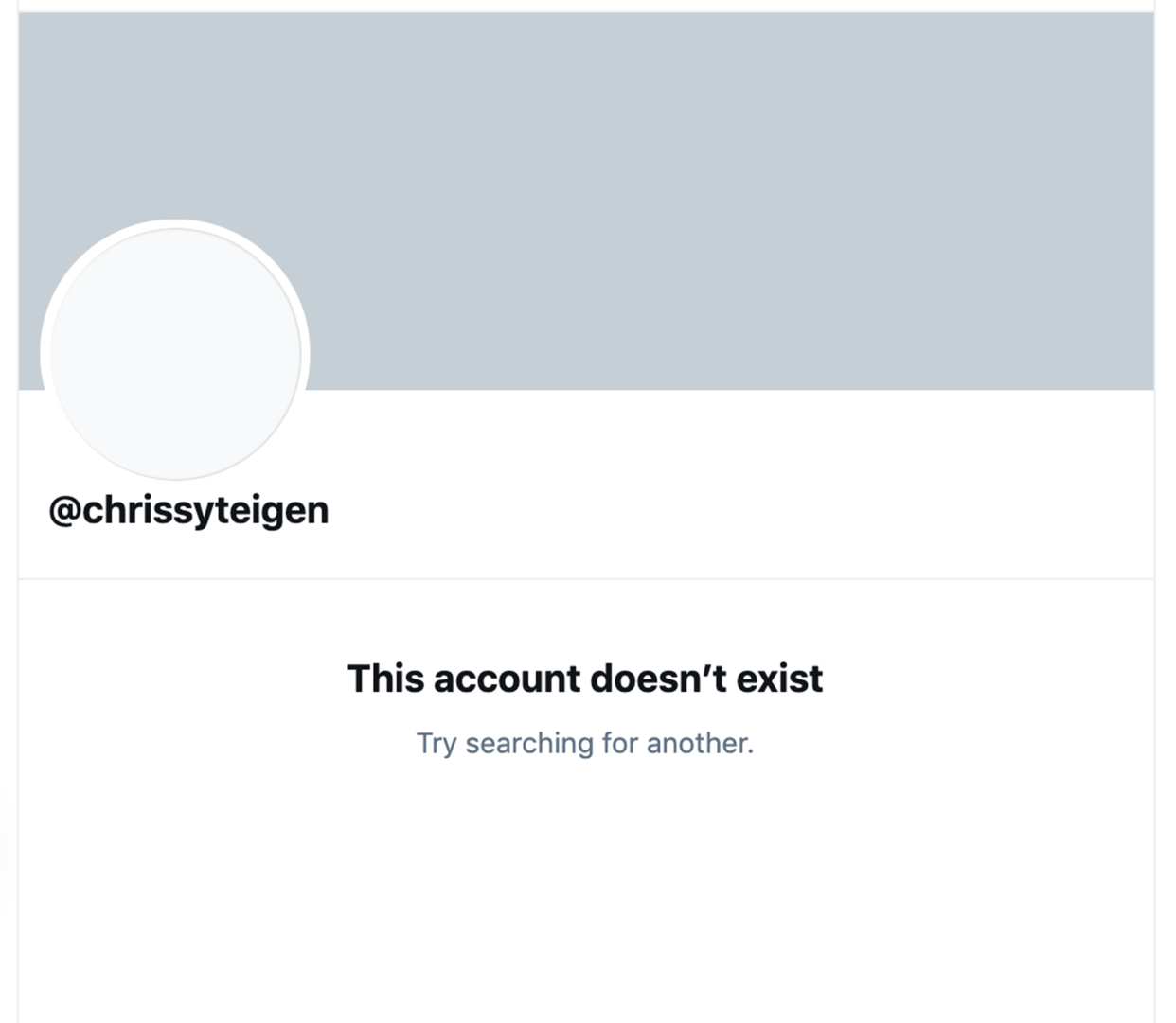 Chrissy Teigen leaves Twitter (Chrissy Teigen / Twitter)