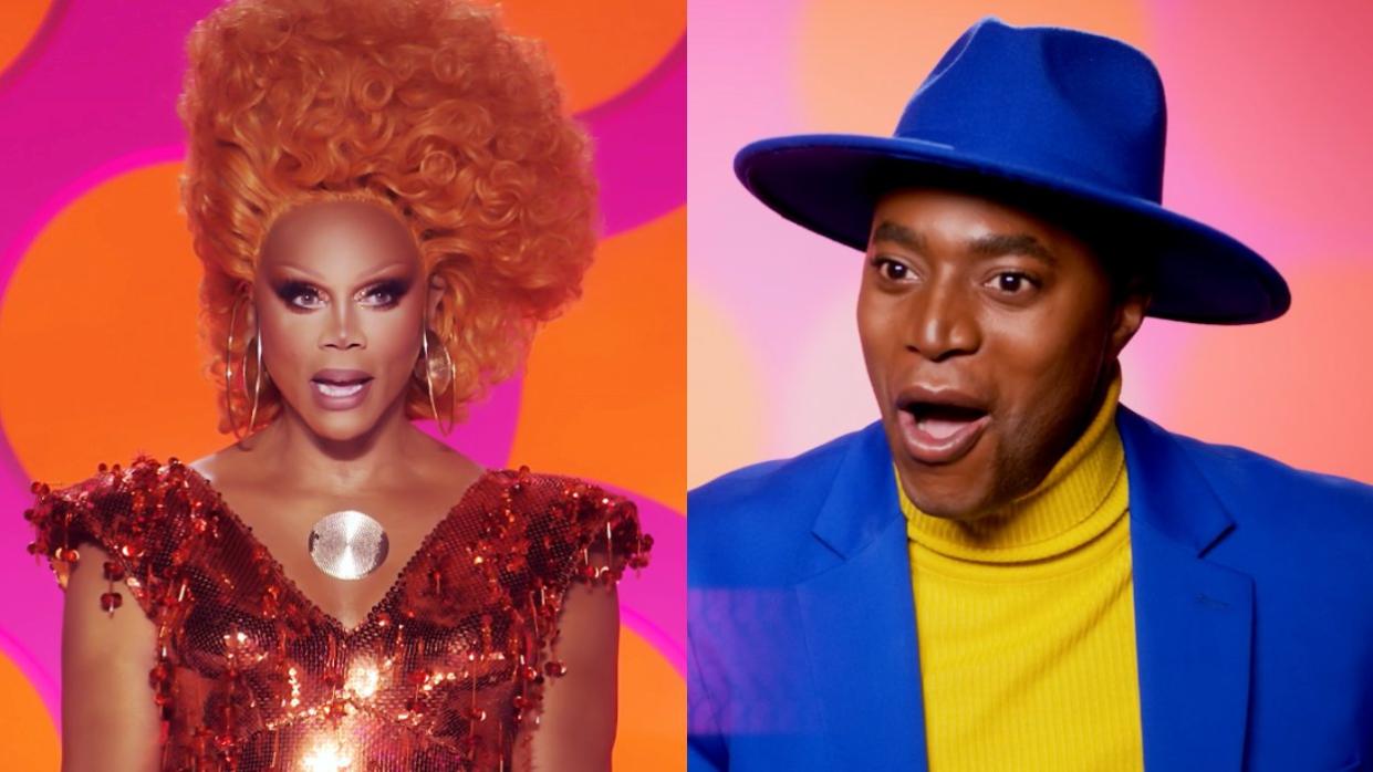 RuPaul; Sapphira Cristál on RuPaul’s Drag Race season 16 episode 12