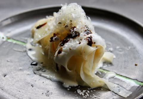 Caractere's Celeriac Cacio e Pepe