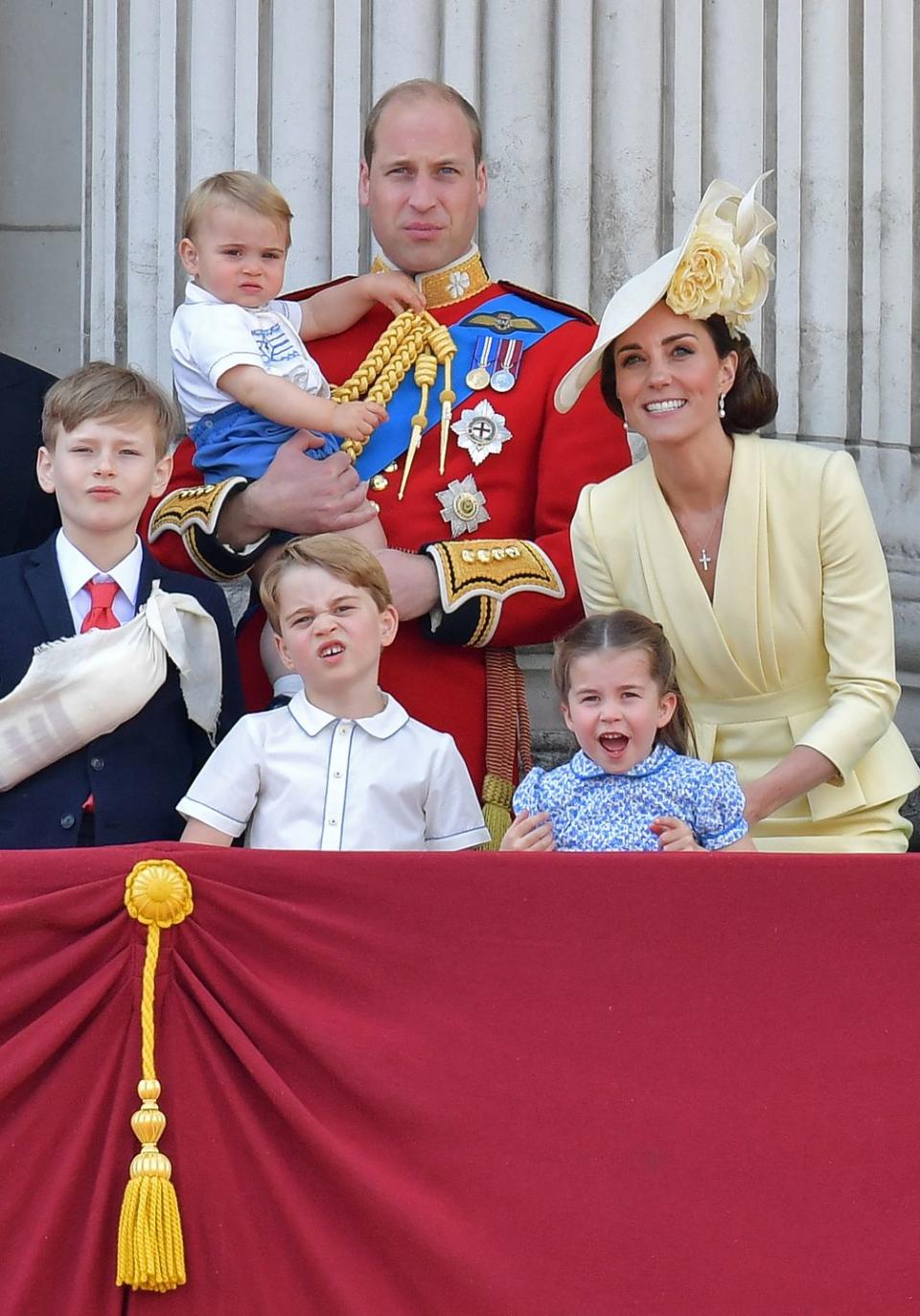 The Cutest Photos of Prince George, Princess Charlotte and Prince Louis at Trooping the Colour