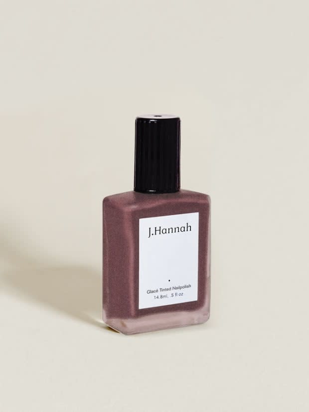 <p>J. Hannah Glacé Nail Tint in Gamay, $22, <a href="https://jhannahjewelry.com/products/gamay" rel="nofollow noopener" target="_blank" data-ylk="slk:available here;elm:context_link;itc:0;sec:content-canvas" class="link ">available here</a>.</p>