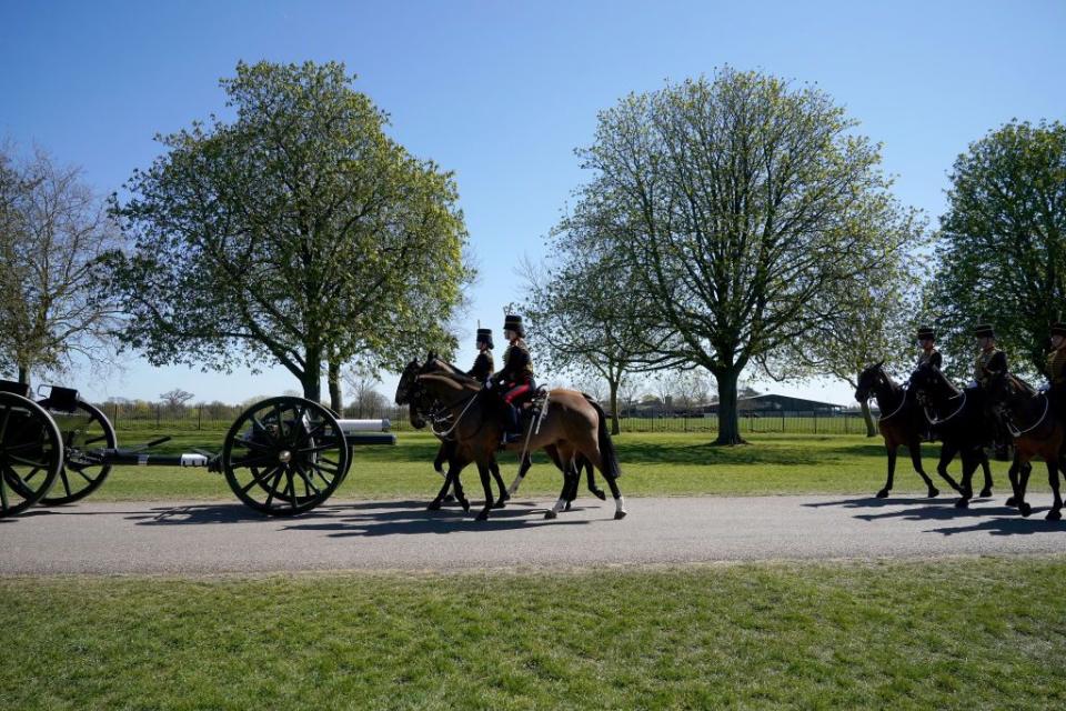 25 Scene-Setting Photos of Prince Philip's Funeral