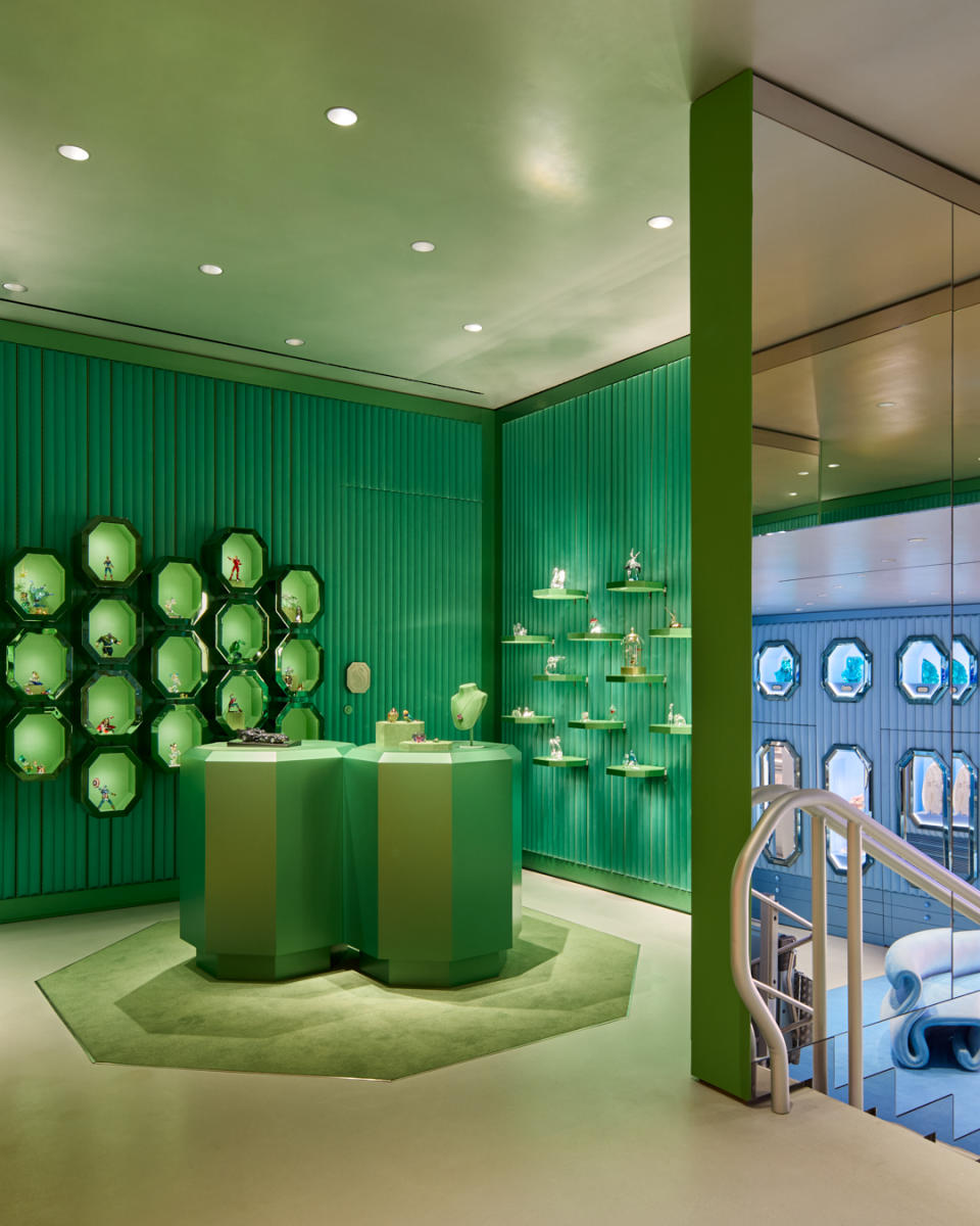 Inside the new Swarovski Milan flagship.