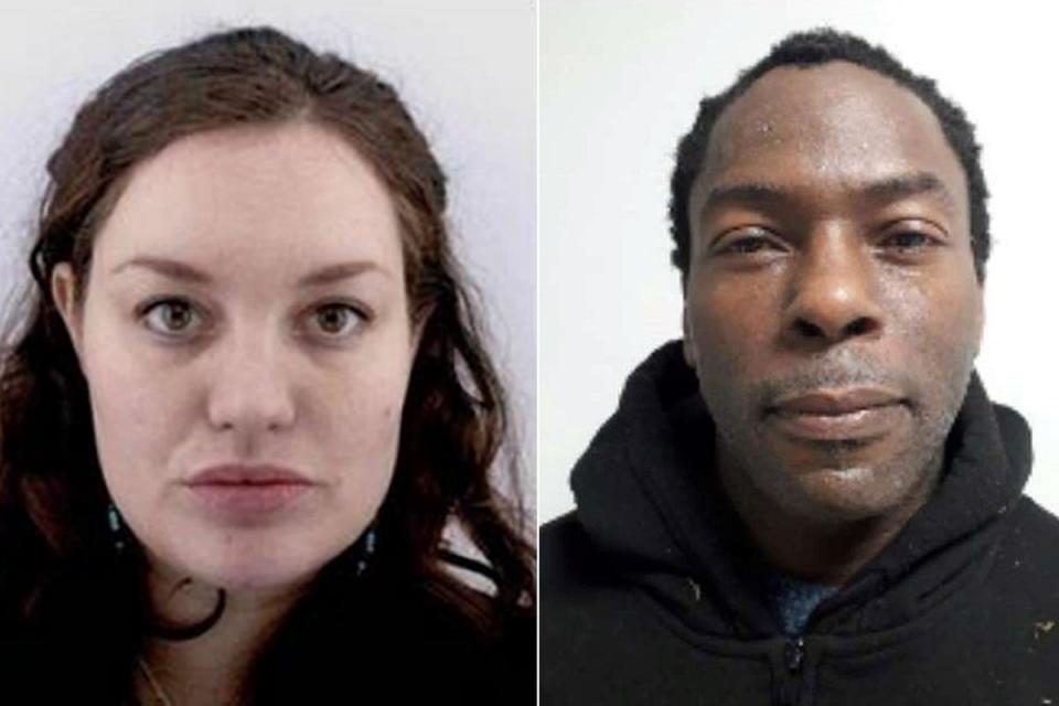 Constance Marten and Mark Gordon were arrested in Brighton last February (GMP/PA) (PA Media)
