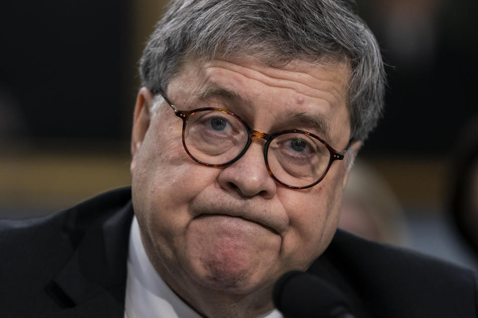 In his first appearance on Capitol Hill since taking office, Attorney General William Barr appears before a House Appropriations subcommittee on Capitol Hill in Washington, Tuesday, April 9, 2019. (Photo: J. Scott Applewhite/AP)