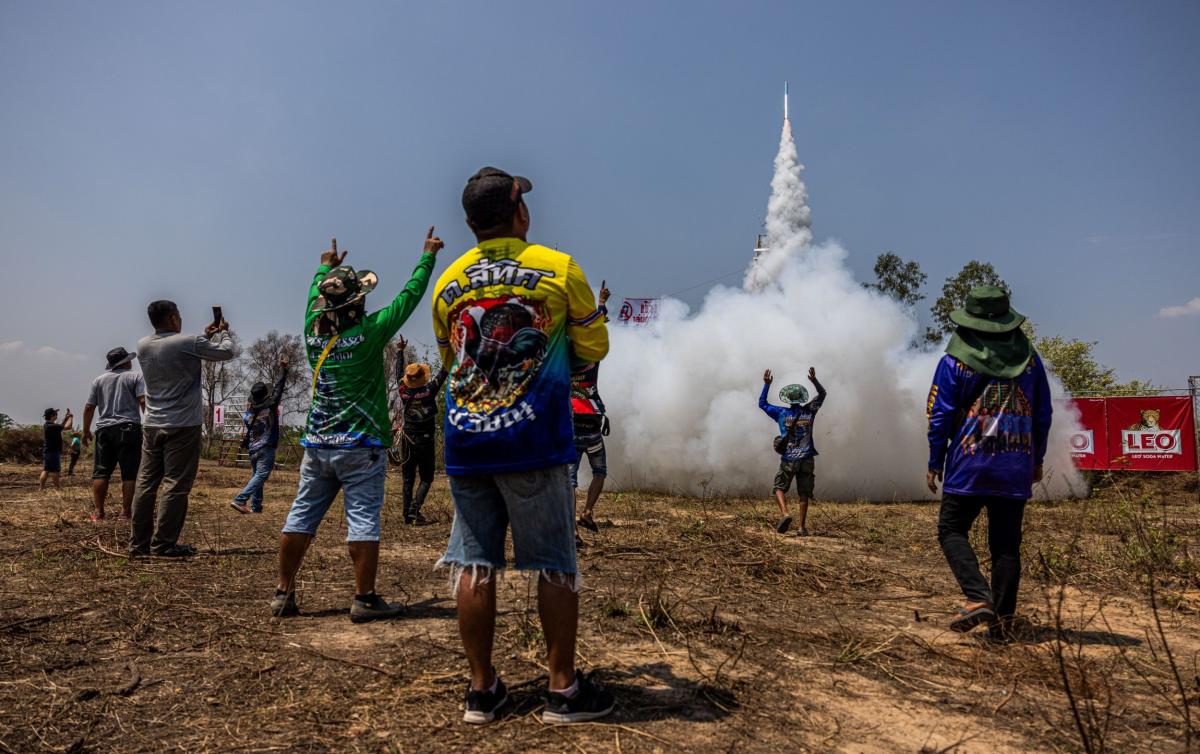 Why Thai farmers are launching gunpowder propelled homemade rockets