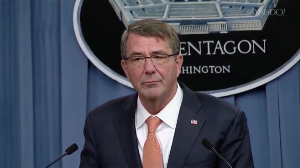 US defence secretary Ashton Carter said he does expect more raids to target ISIS. Photo: Yahoo US