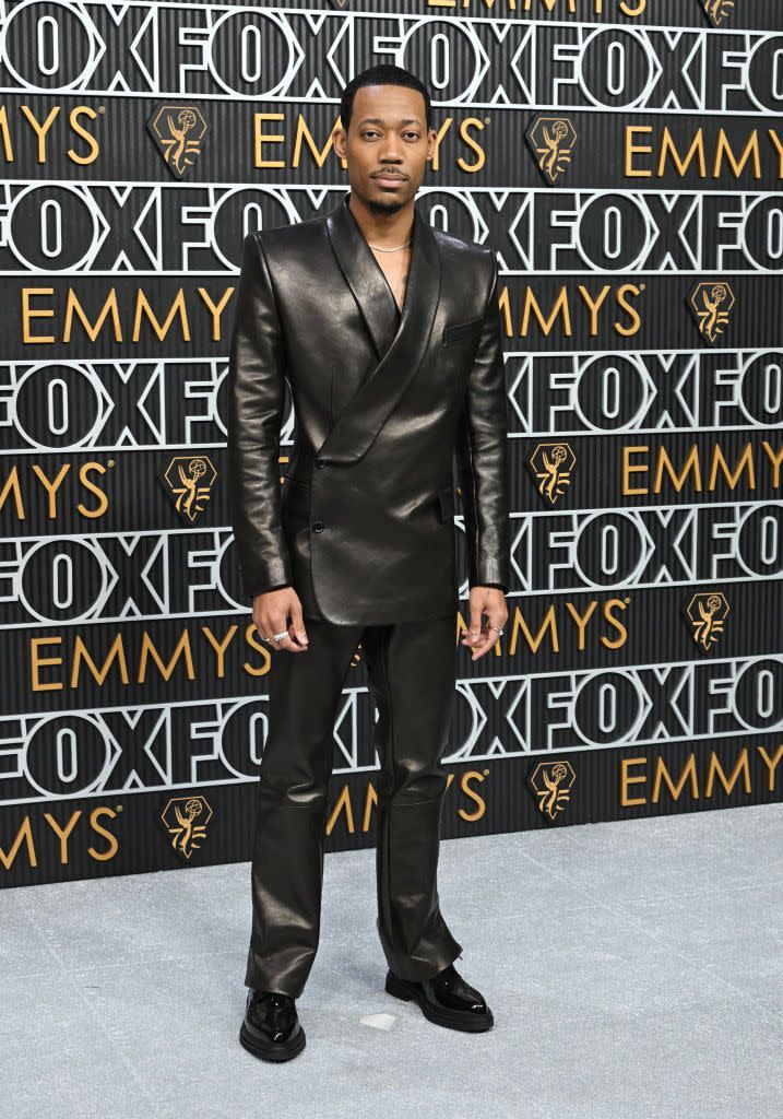 tyler james williams at the 75th primetime emmy awards held at the peacock theater on january 15, 2024 in los angeles, california photo by gilbert floresvariety via getty images