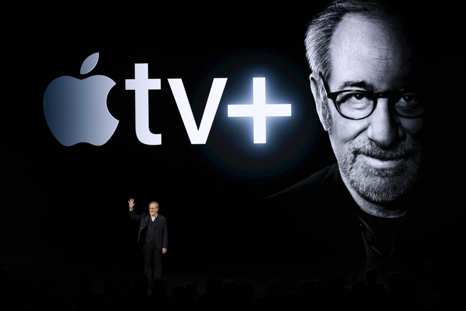 Apple enlisted A-list names including Steven Spielberg (Getty)