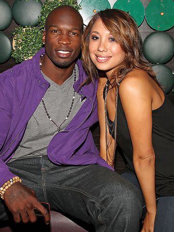 Jerritt Clark/Getty Chad Ochocinco Johnson and Cheryl Burke attend the Lingerie Party at Greenhouse N.Y.C. on May 20, 2010