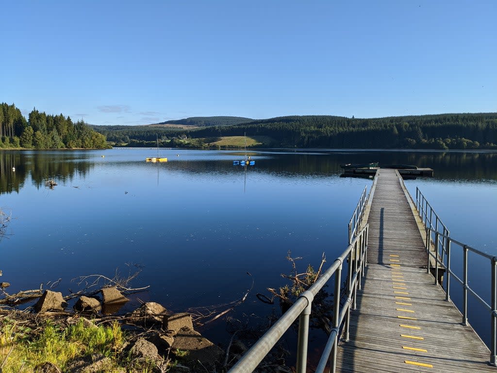 Kielder Water in Northumberland is a 44 billion-gallon reservoir (Daniel Hall)