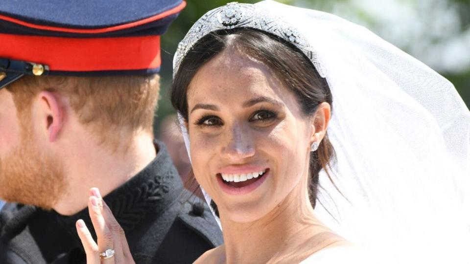 The duchess' friend and makeup artist dishes on glamming up Markle on her big day on the Gloss Angeles podcast.