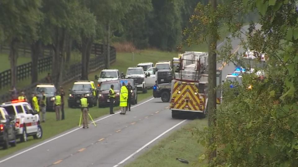 Eight people died and almost 40 others were injured when a bus carrying farm workers collided with a pickup truck on State Road 40 in Marion County early Tuesday morning, according to the Florida Highway Patrol.