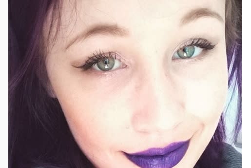 This model got an eyeball tattoo, and now she may go blind