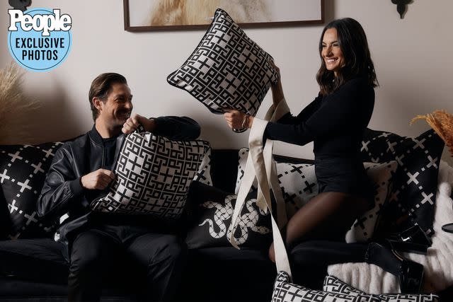 <p><a href="https://www.instagram.com/blakeshorter/" data-component="link" data-source="inlineLink" data-type="externalLink" data-ordinal="1">Blake Shorter</a></p> Paige DeSorbo and Craig Conover show off Sewing Down South's The Paige 2.0 Collection.