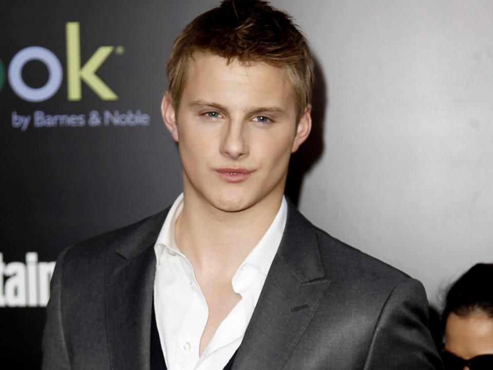 Alexander Ludwig at the LA premiere of "The Hunger Games."