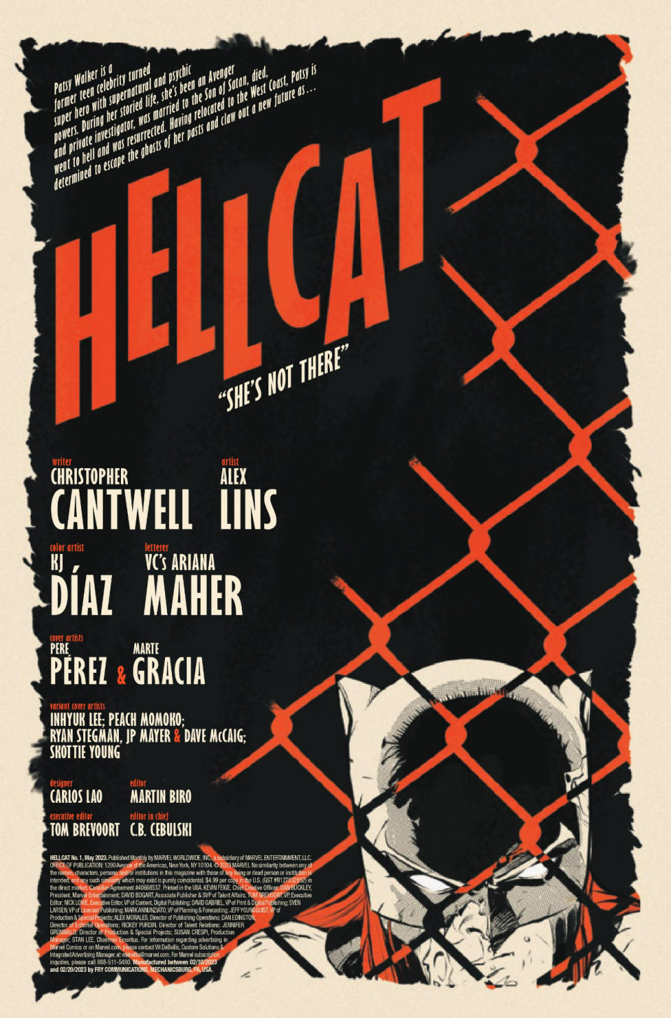 Hellcat #1 interior art