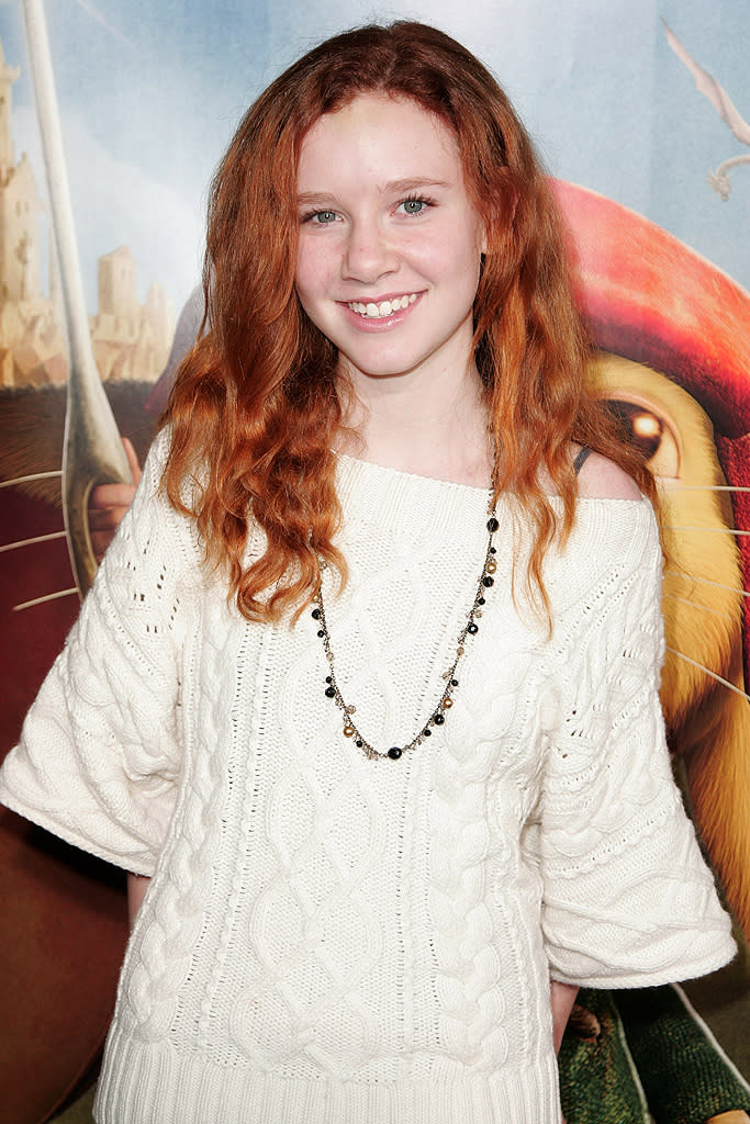 The Tale of Despereaux LA Premiere 2008 Madisen Beaty