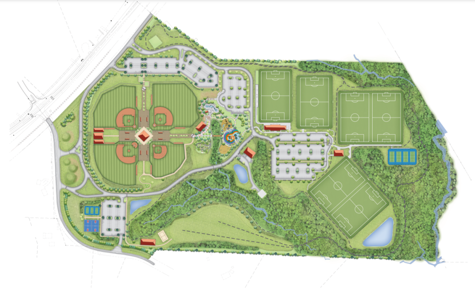 Construction continues for Pleasant Park. As of March 2023, many amenities have been completed including a wood vehicular bridge, a pedestrian bridge and two trail bridges.