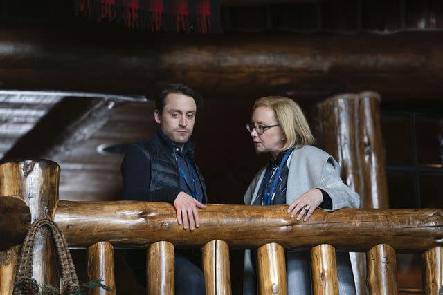 Peter Kramer/HBO Kieran Culkin and J. Smith-Cameron on "Succession"