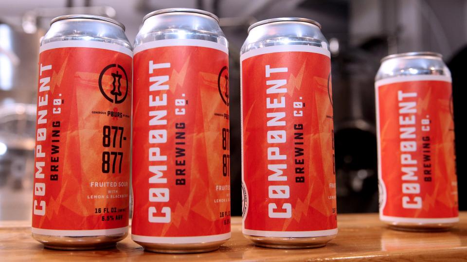 In 2022 Component Brewing released 877-877, a blackberry-lemon kettle sour, as part of its "generous pours" program that allows a staff member to make a beer to help a cause of their choice.