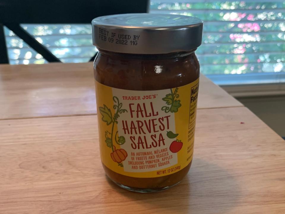 trader joe's fall harvest salsa