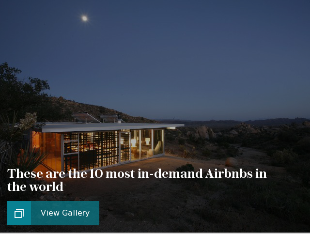 These are the 10 most in-demand Airbnbs in the world