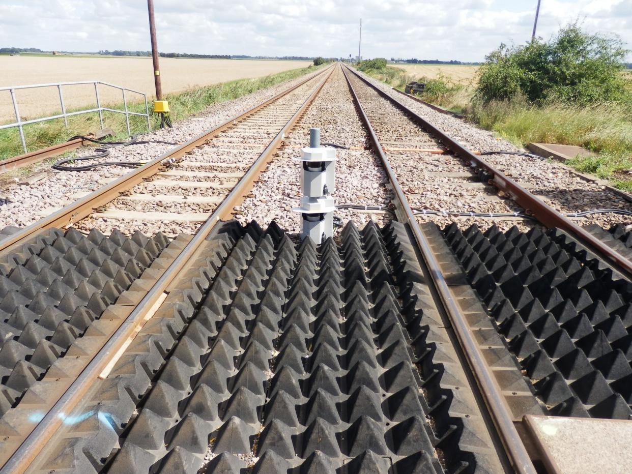 Pueblo's L.B. Foster is set to host a June 10 tour of international rail experts visiting Colorado as part of a rail safety seminar. The seminar will include a focus on Lidar systems,like the one pictured here, that help improve train performance and obstacle detection.