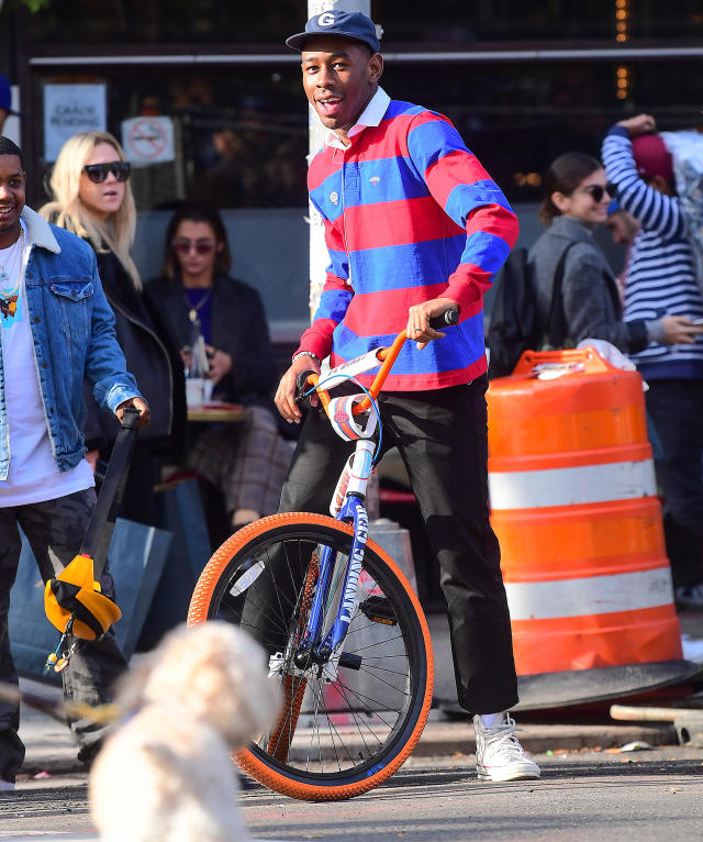 Frank Ocean & Tyler the Creator Go For a Bike Ride Together