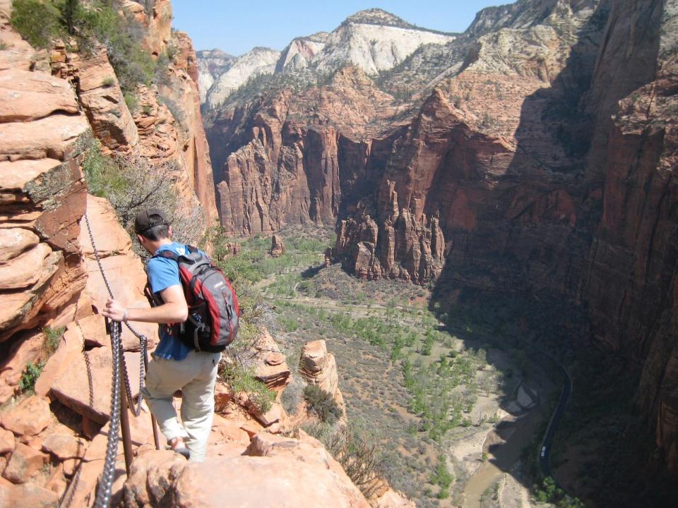 The popular hike to Angels Landing summit has been closed this summer, one of many changes prompted by the coronavirus that puts planning at a premium for visitors.