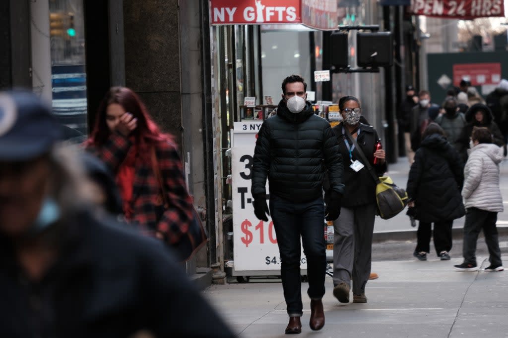 New York City Mayor, Bill de Blasio said that five cases of the omicron variant have been found in the New York State and urged people not to panic  (Getty Images)