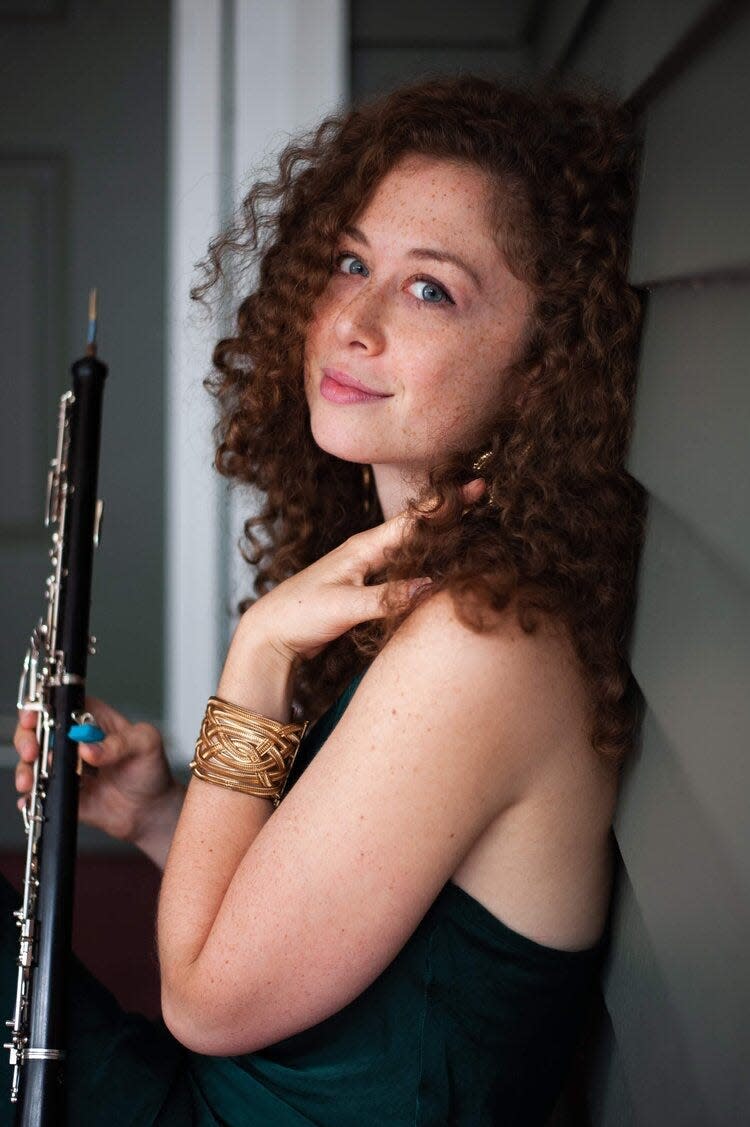 Boston musician Mary O'Keefe will perform as soloist on English horn for Aaron Copland's "Quiet City" with the Cape Cod Chamber Orchestra.