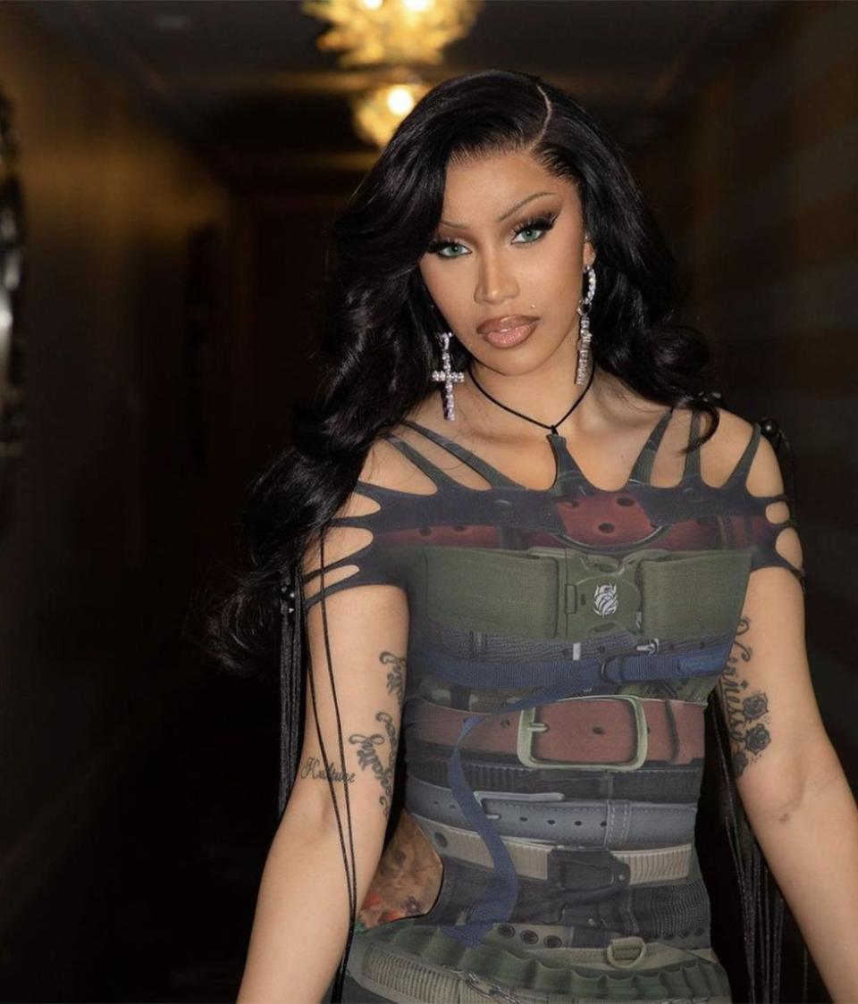 Photo Gallery Artists teasing new music 2024 Cardi B