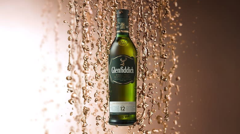 Bottle of Glenfiddich 12-year