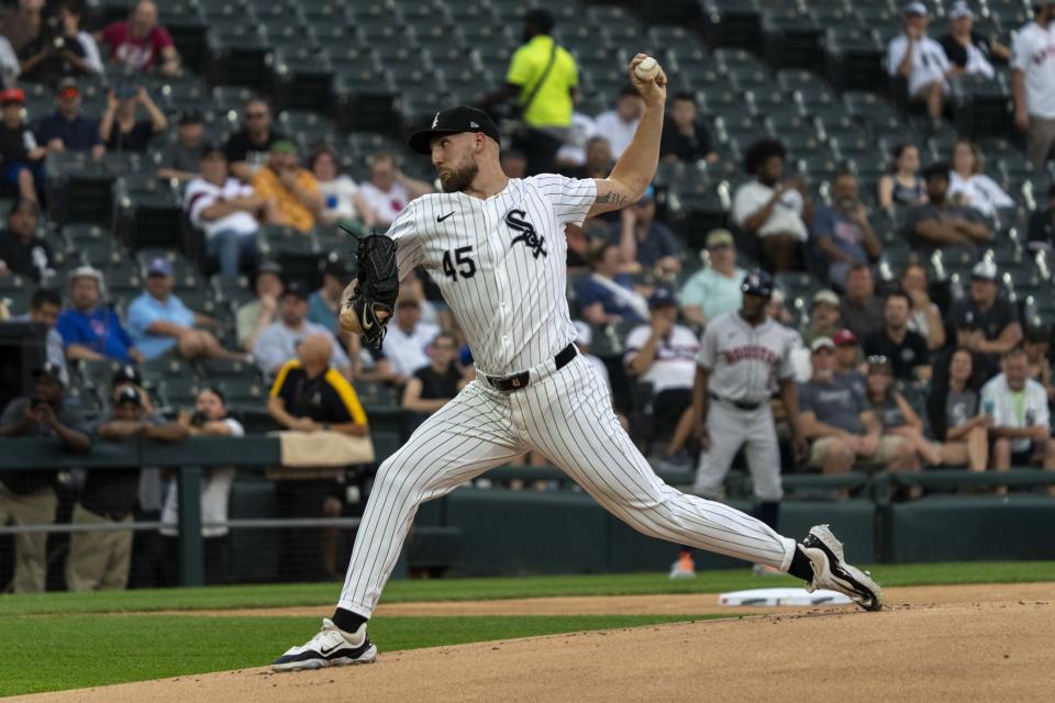 Garrett Crochet。(MLB Photo by Ben Hsu/Icon Sportswire via Getty Images)