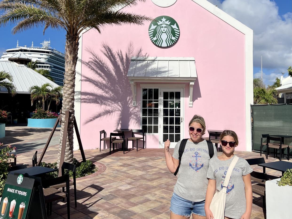 As a mom to teens, finding a Starbucks in each port became a fun way to adventure independently. (Photo: Terri Peters)