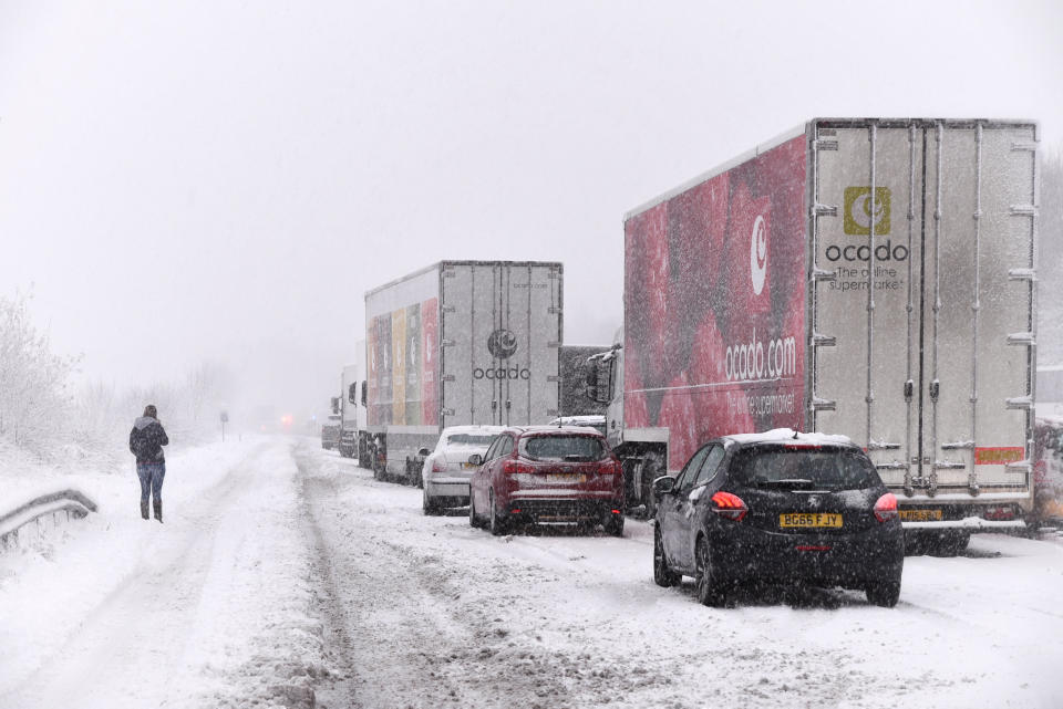 In pictures: Snow blankets Britain