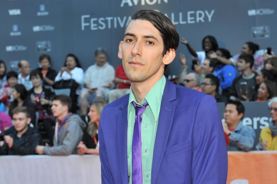 TORONTO, ON - SEPTEMBER 19:  Screenwriter Max Landis attends the 'Mr. Right' premiere during the Toronto International Film Festival at Roy Thomson Hall on September 19, 2015 in Toronto, Canada.  (Photo by Sonia Recchia/Getty Images)