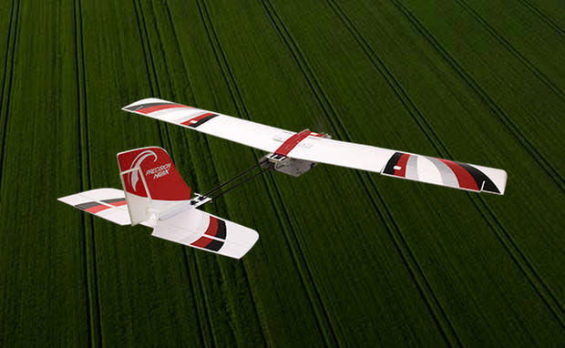 PrecisionHawk's fixed-wing drones for crop monitoring are part of an FAA program to evaluate whether the unmanned aircraft should be allowed to fly beyond the operator's sight.