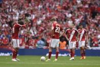 Football - Norwich City v Middlesbrough - Sky Bet Football League Championship Play-Off Final - Wembley Stadium - 25/5/15 Middlesbrough's Patrick Bamford and Jelle Vossen look dejected after Norwich City's second goal Action Images via Reuters / Tony O'Brien Livepic