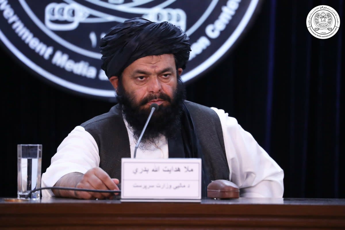 Mullah Badri, also known as Gul Agha, has been accused of collecting money for suicide attacks in Afghanistan’s Kandahar and distributing funds among the Taliban fighters and their families (Government media and information centre of Islamic Emirate of Afghanistan)