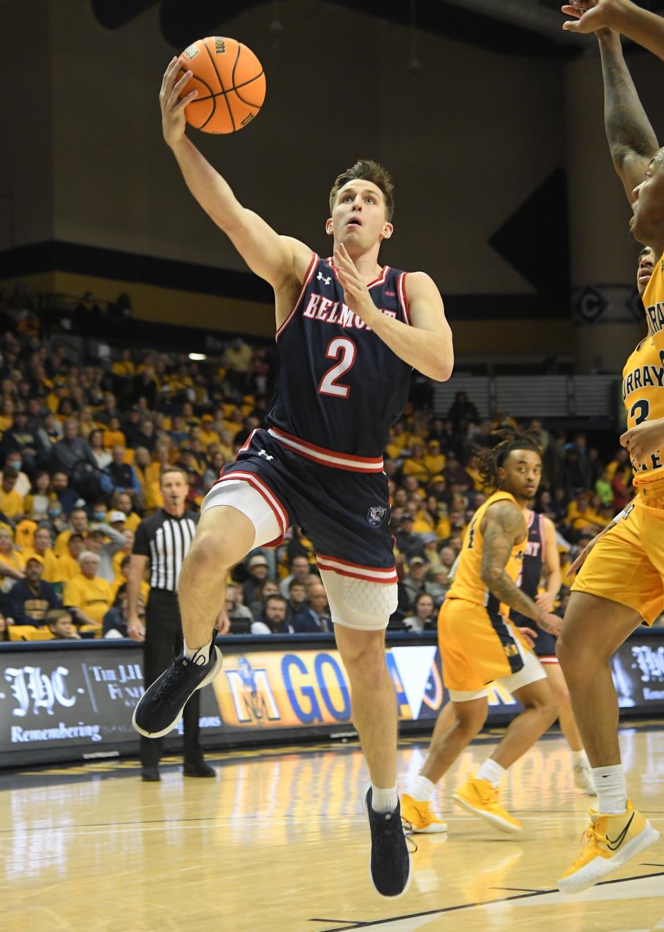 Former Belmont guard Grayson Murphy (2) has signed a professional contract in Germany. Mandatory Credit: Steve Roberts-USA TODAY Sports
