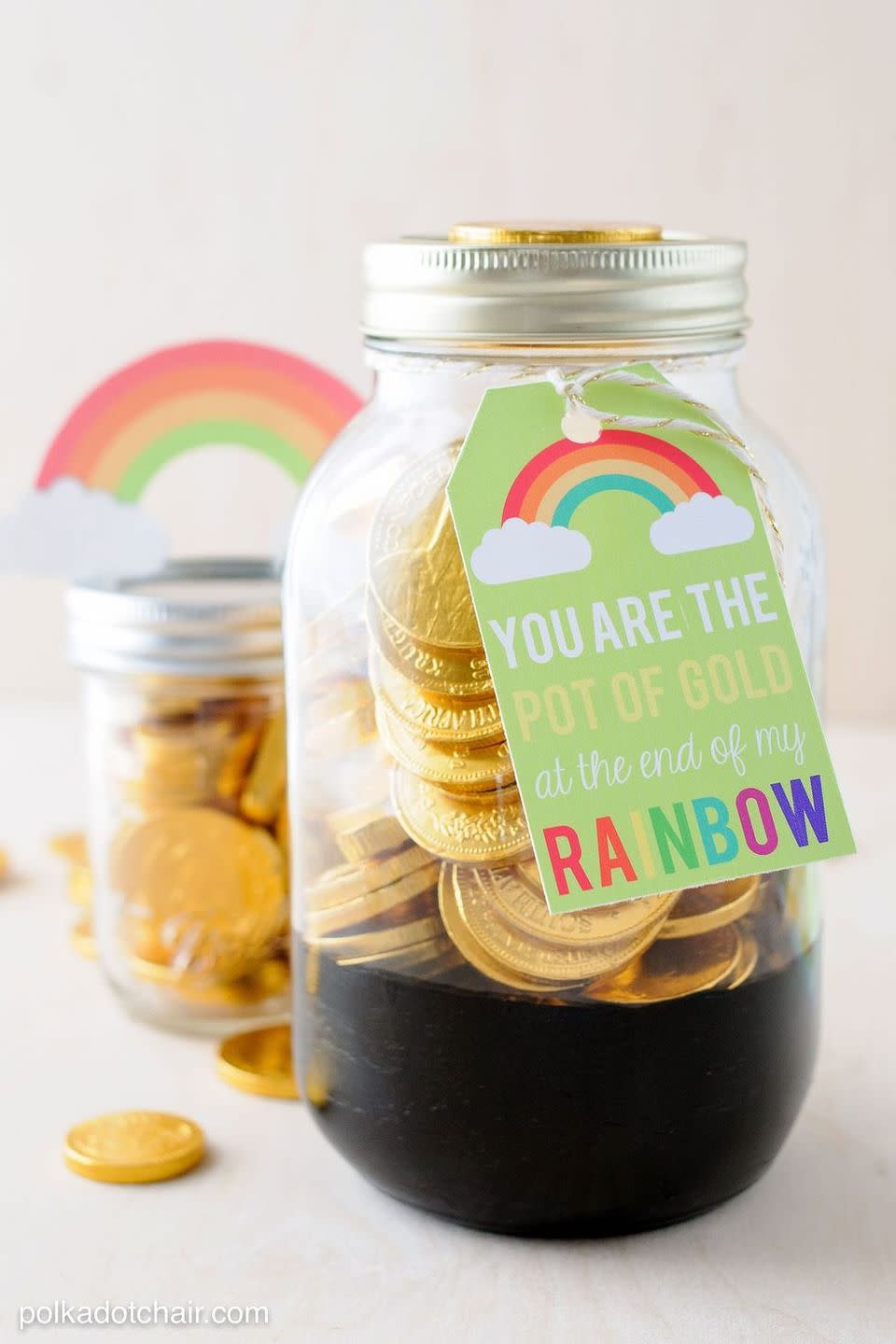 Pot of Gold Mason Jar Gift