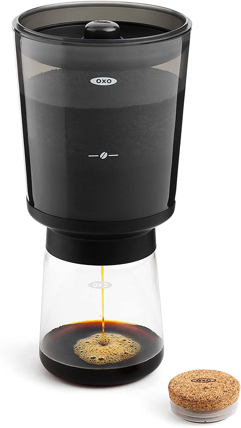 OXO BREW Compact Cold Brew Coffee Maker. Image via Amazon.