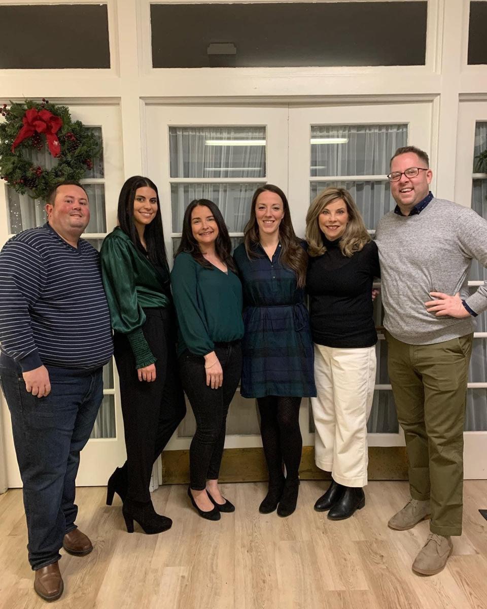 Board members for the Children’s Charity of Greater Binghamton from left: Pebs Lawson, Liz Bucci Burns, Katie Stadtmiller, Katie Carpenter, Sue Bucci and Casey Andrew. Not pictured are new members: Brian Egan, Rylee Stantz, Jake Brigham and Natalie Knudson.